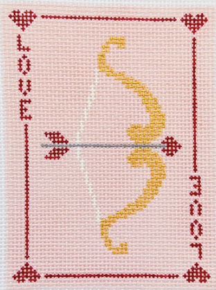 Love Card Cupid Bow Love Card Cupid Bow