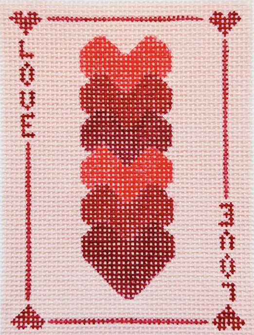 Love Card Hearts Love Card Hearts