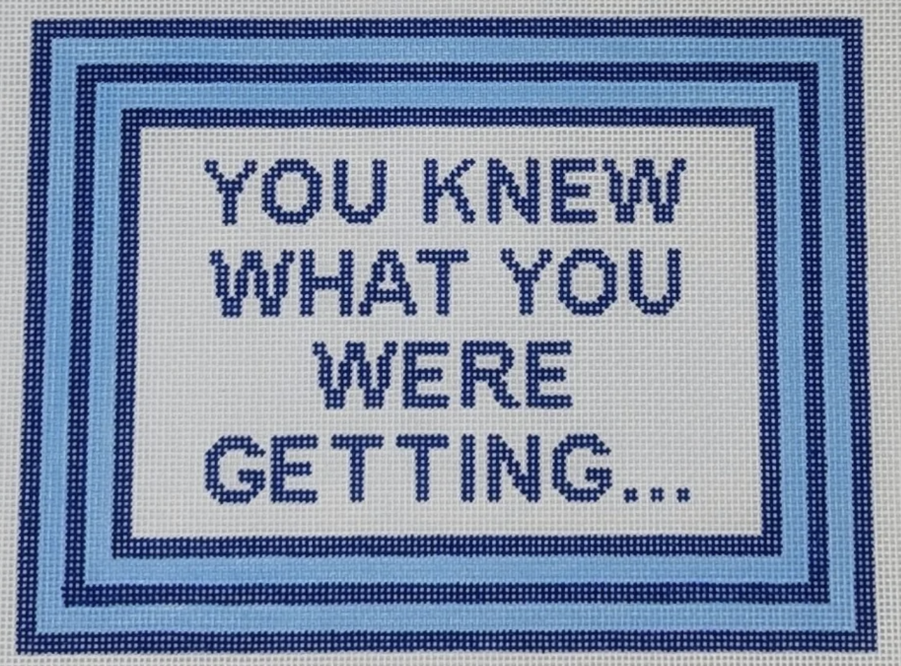 You Knew