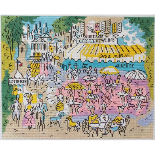 Sally Corey-Paris Cafe Chez Marie