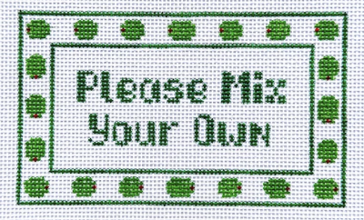 Please Mix Your Own