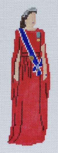 Kate in Red Regalia