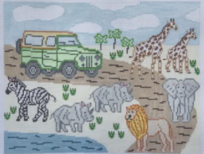 Safari Scene Safari Scene
