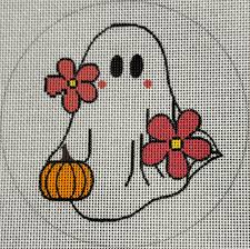 Ghost Flowers & Pumpkin Ghost Flowers & Pumpkin